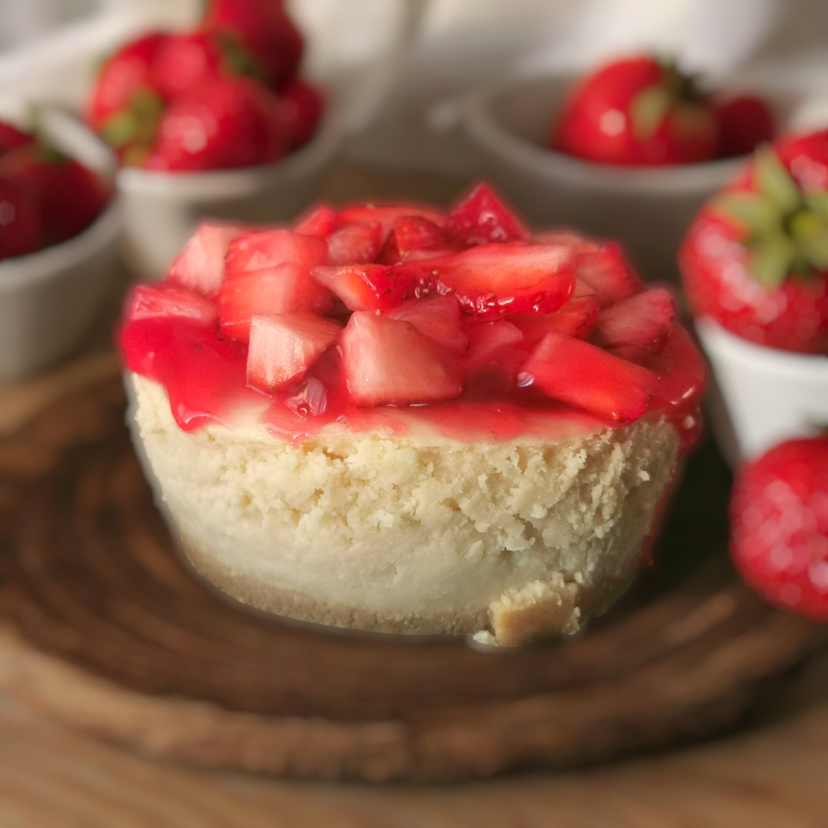 Cheesecake de Fresa