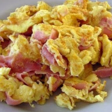 Huevo con Jamón