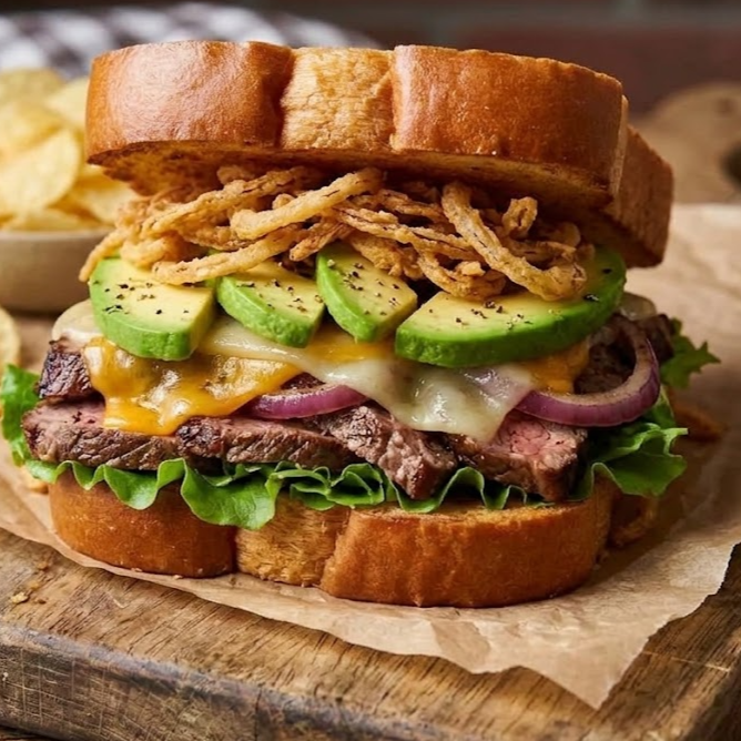 Rib Eye Sando