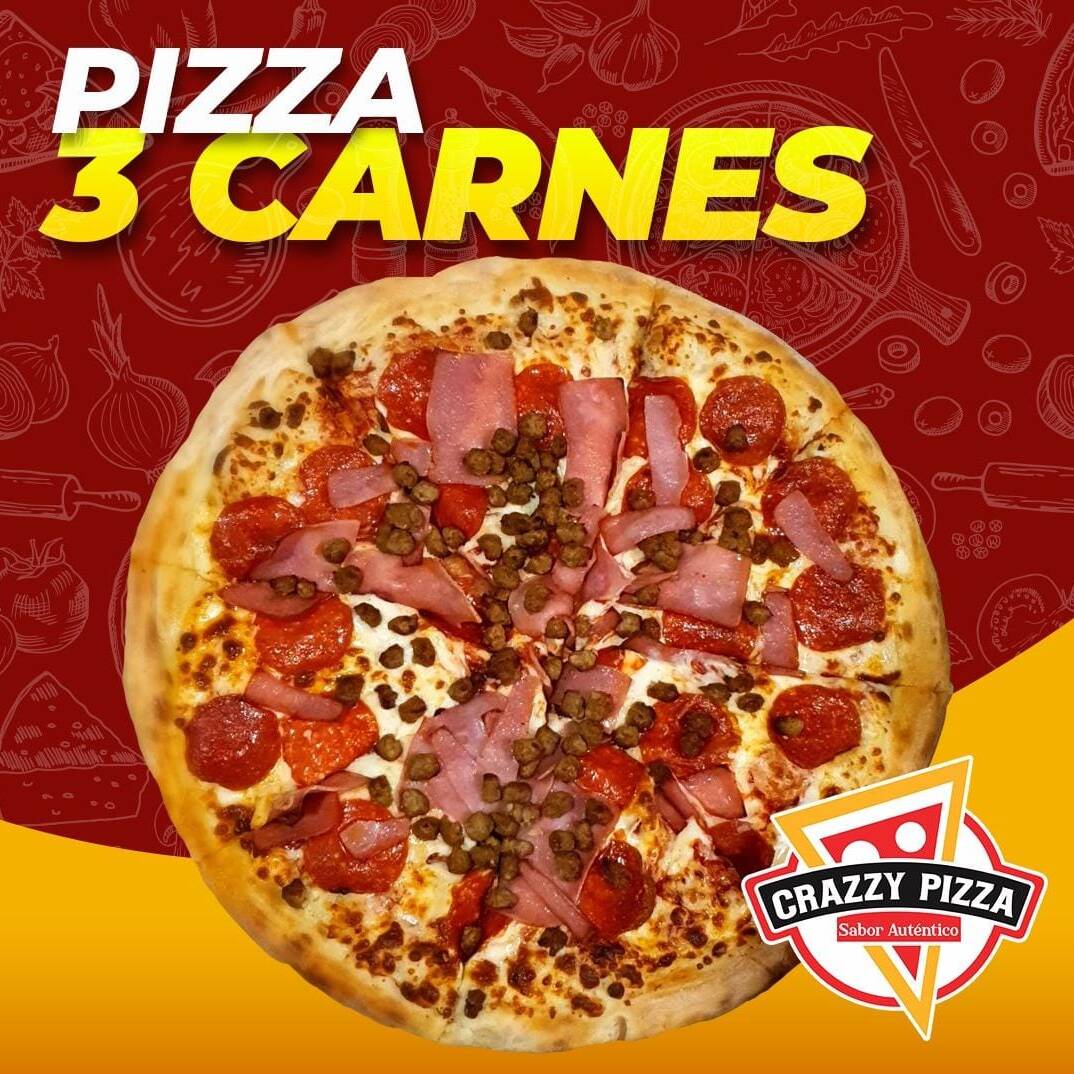 Pizza 3 Carnes