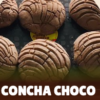 Concha de Chocolate