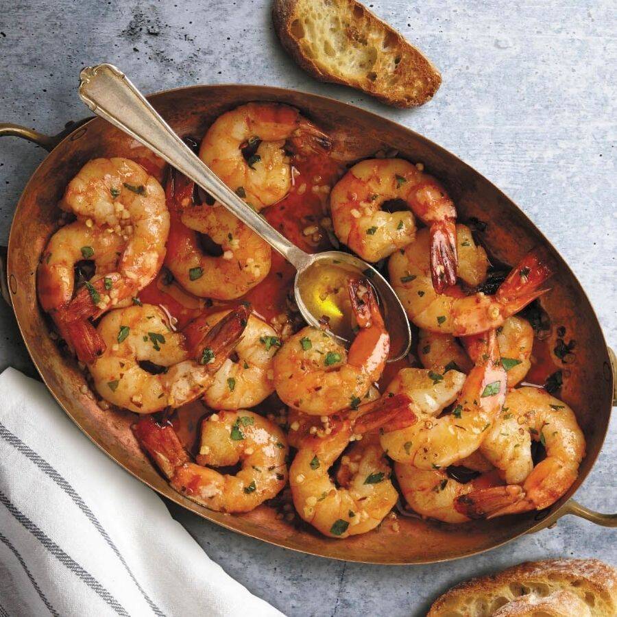 Camarones al Ajillo