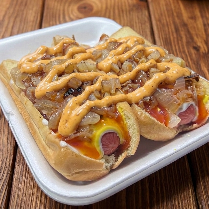 2 Hotdogs Especiales Chipotle Cremoso