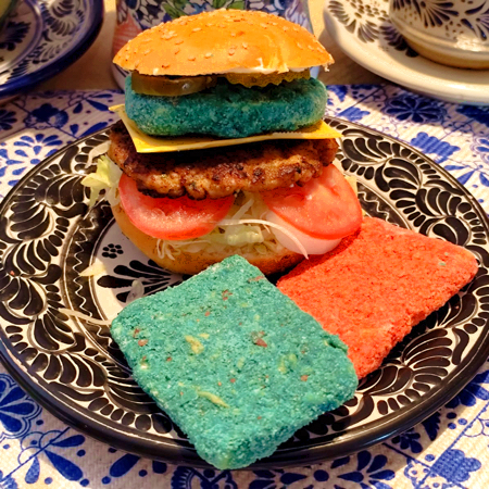 Hamburguesa Cheese Takis