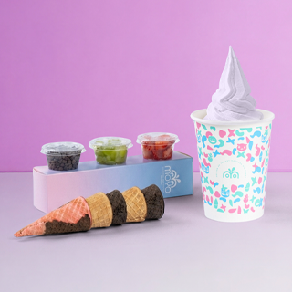 1 Litro De Nieve Con Toppings