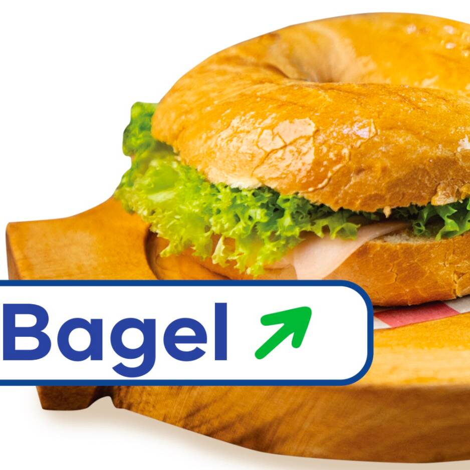 Bagel Con Ensalada