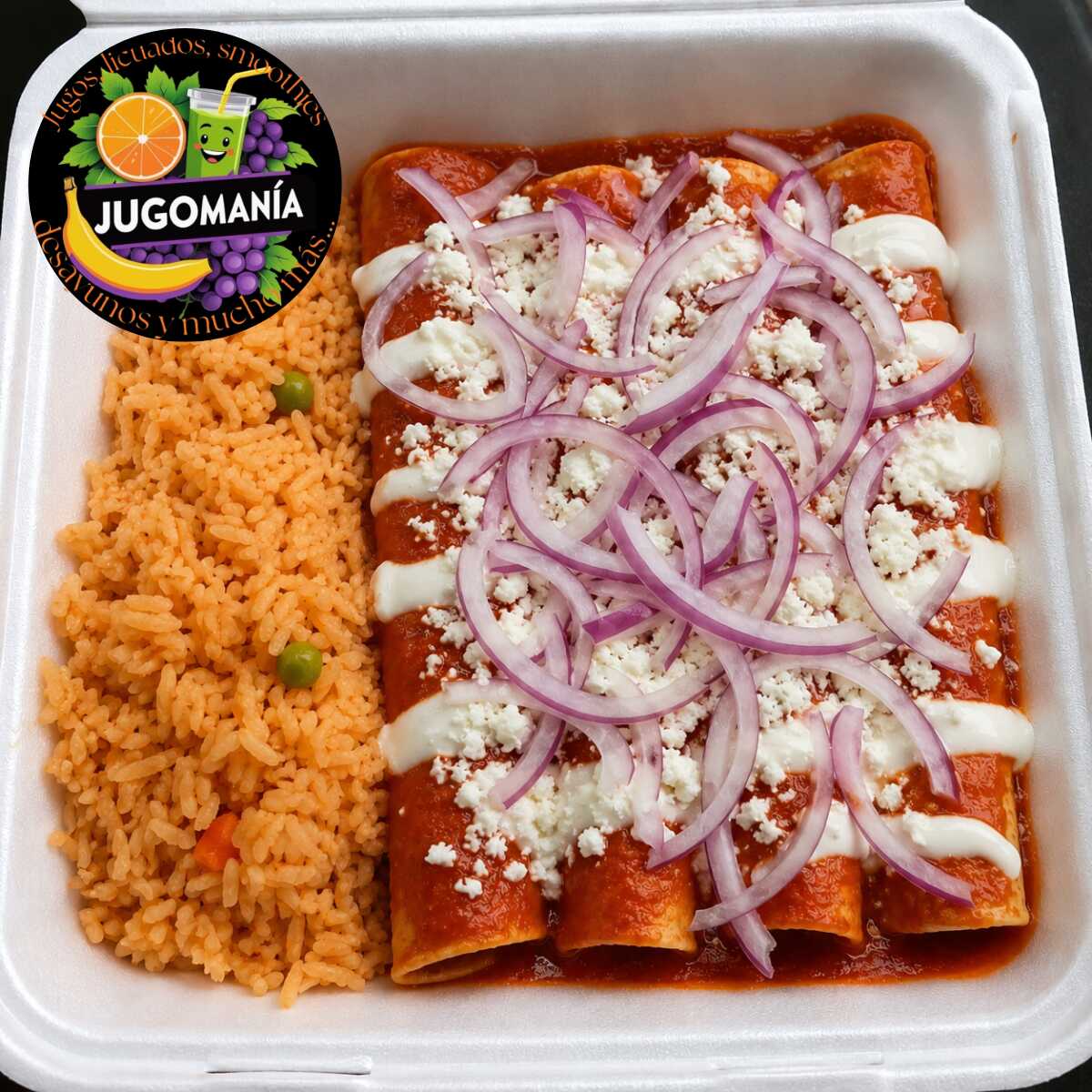 Enchiladas Rojas
