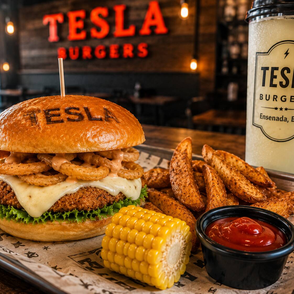 Combo Chicken Burger