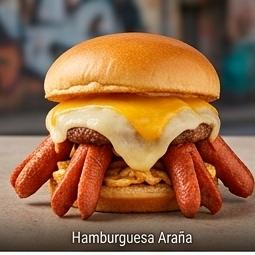 Hamburguesa Araña