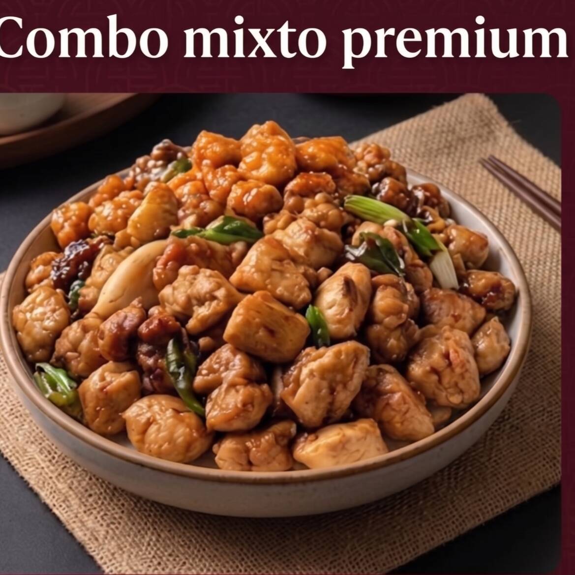 Pollo Mixto 4 Salsas