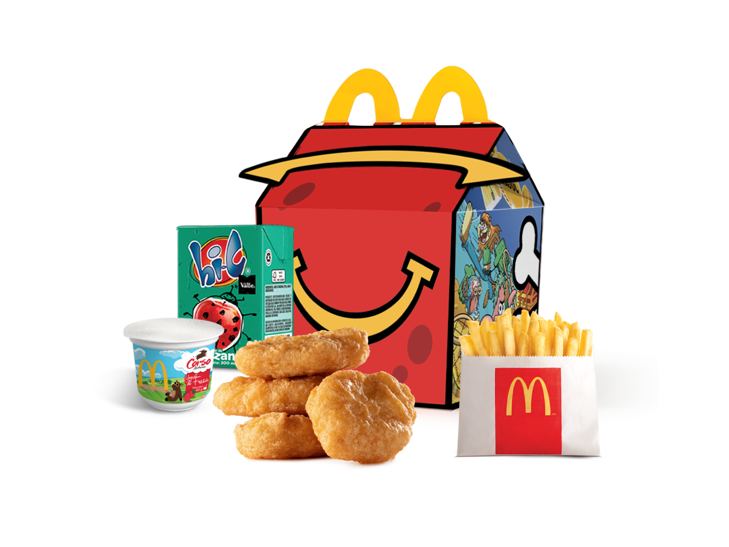Cajita Feliz® 4 Chicken McNuggets®