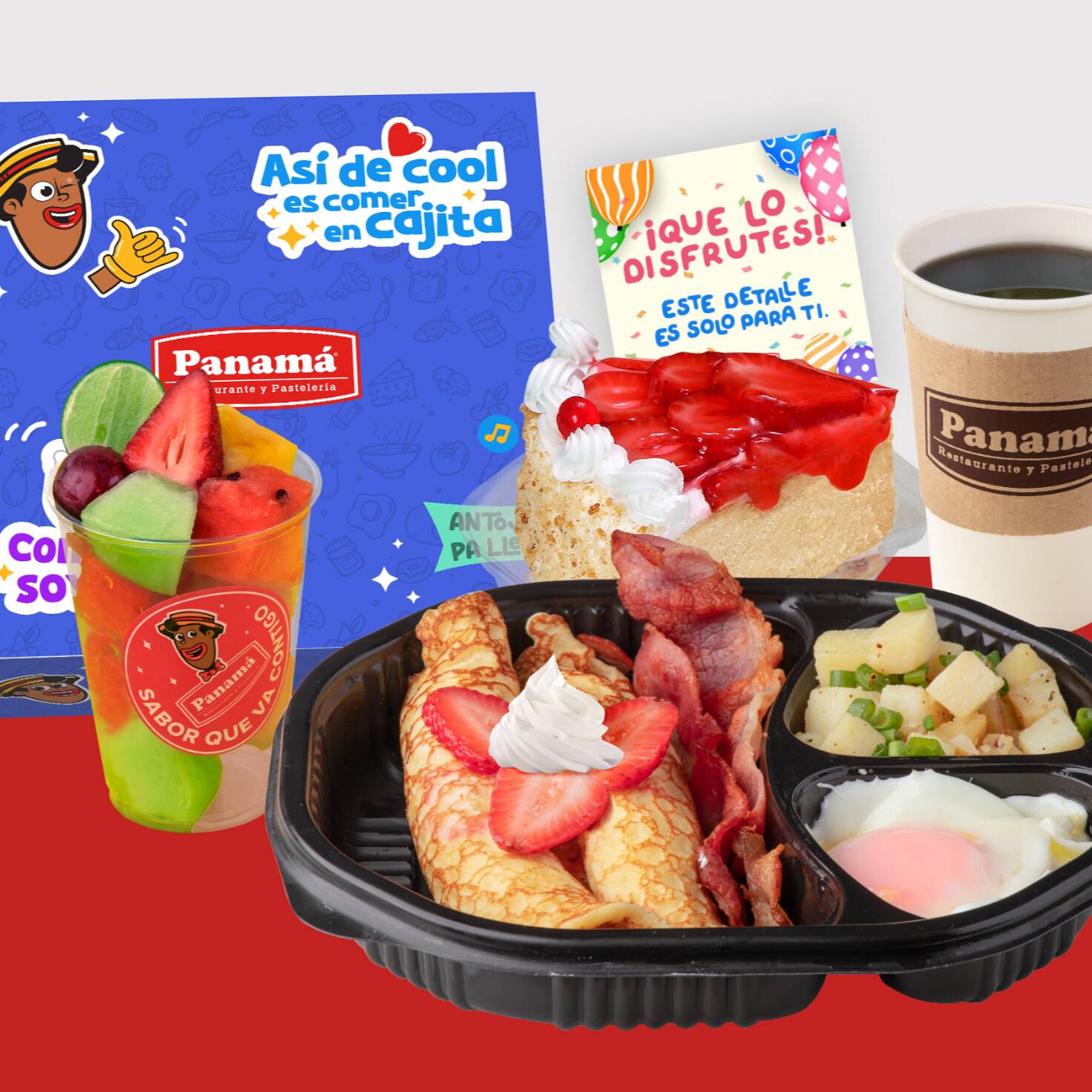 Panabox para Celebrar Desayuno