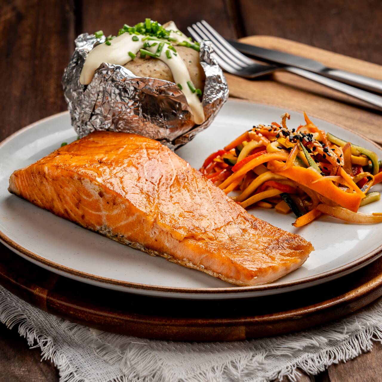 Salmon a la Plancha X 250gr
