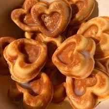 Mini Hot Cake Forma de Corazones ♥️ 💕 💖 ❤️ 25 Pz