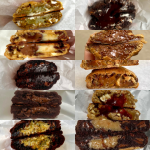 Contém 3 cookies recheados, com sabores surpresa escolhidos pela casa. Massa macia, recheios irresistíveis e muita gostosura em cada mordida! ️ Sabores não podem ser escolhidos. A Cake Shot não altera e/ou adiciona ingredientes aos produtos já formulados. Escrevemos bilhetes Apenas na compra do mesmo que está disponível no começo do cardápio.