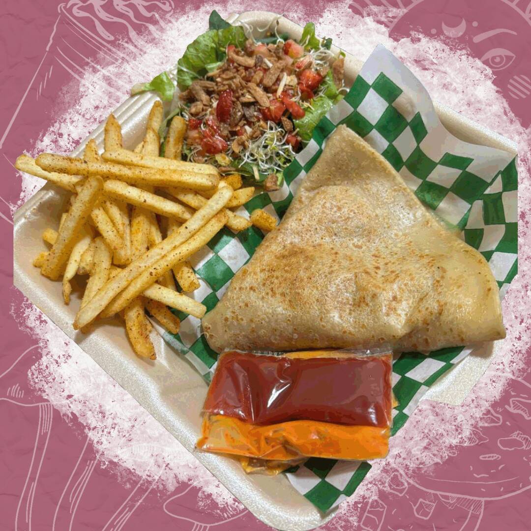 Crepa de Jamón y Queso