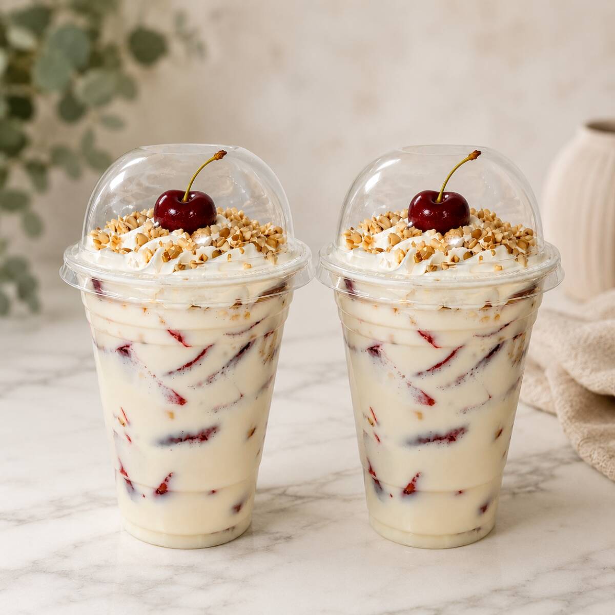 2 Fresas con Crema