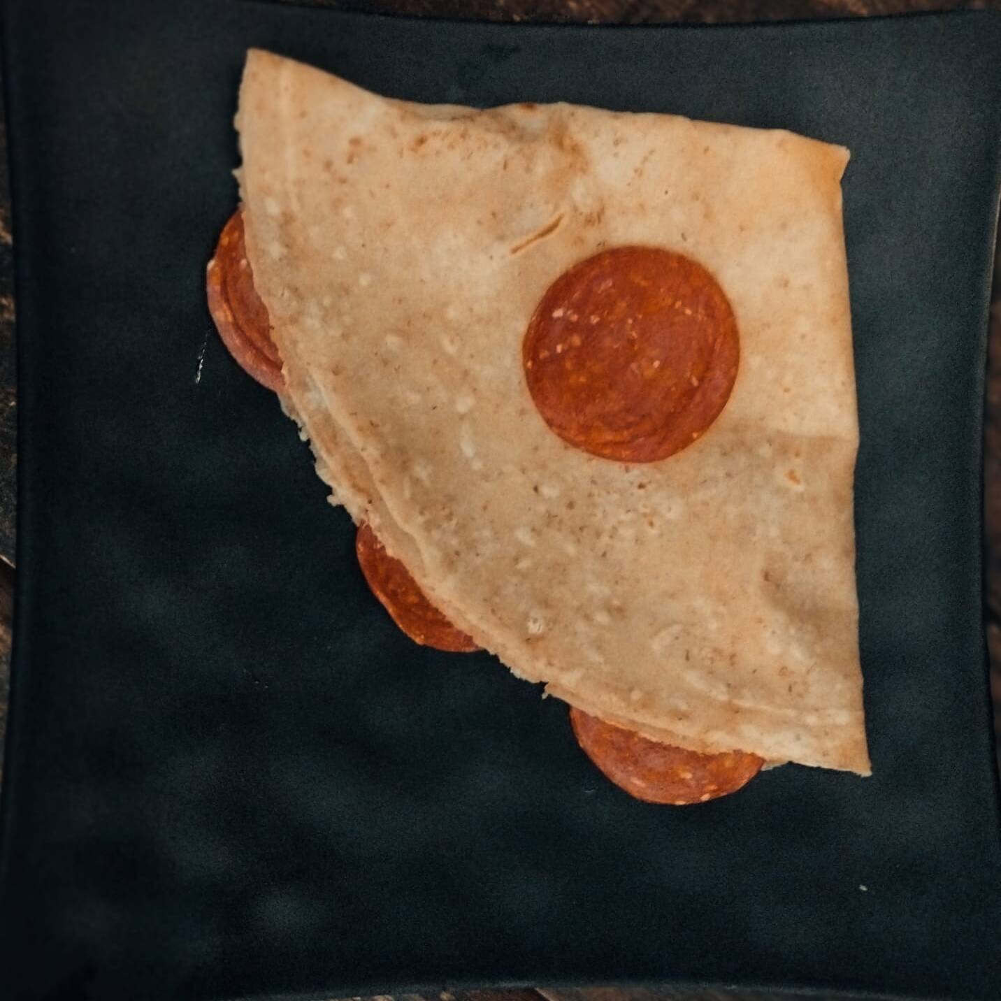 Crepa de Gouda y Peperoni