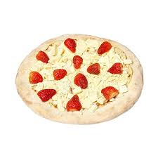 Chocolate branco com morangos