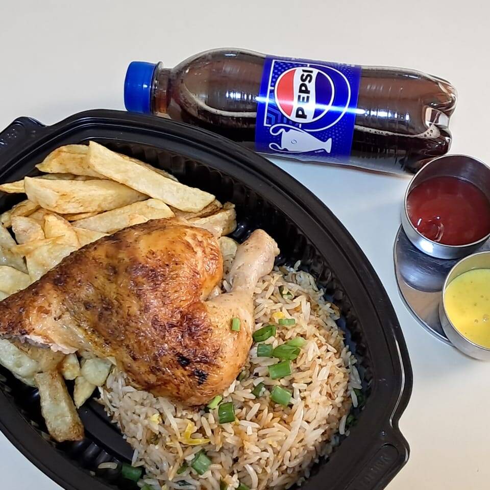 COMBO MOSTRITO 1/4 BRASA+PEPSI