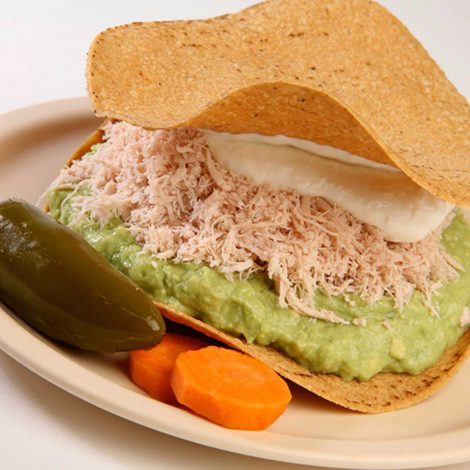 Tostada a la Siberia Grande