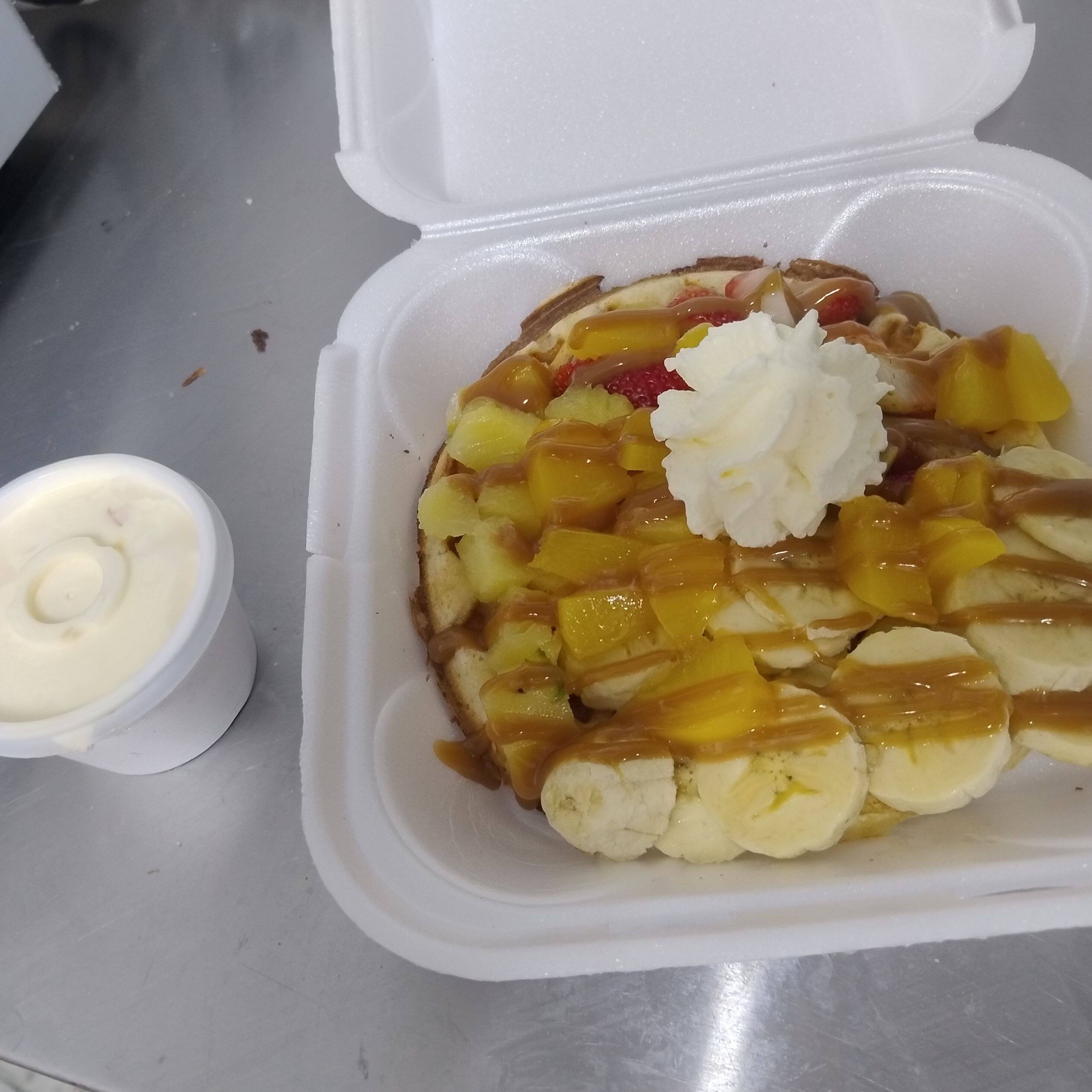 Waffle Frutal