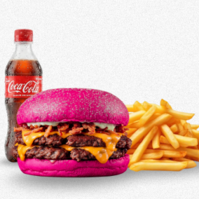 Hamburguesa en Combo Doble Cali City (2 Carnes)