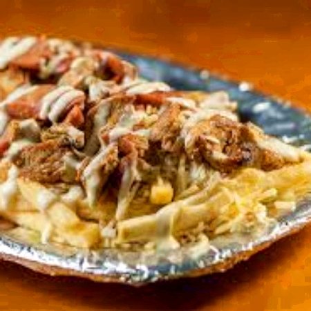 Salchipapas Con Carne