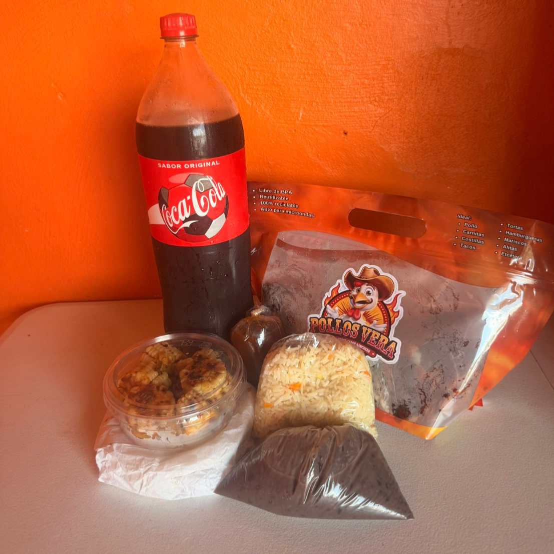 Pollo con Coca