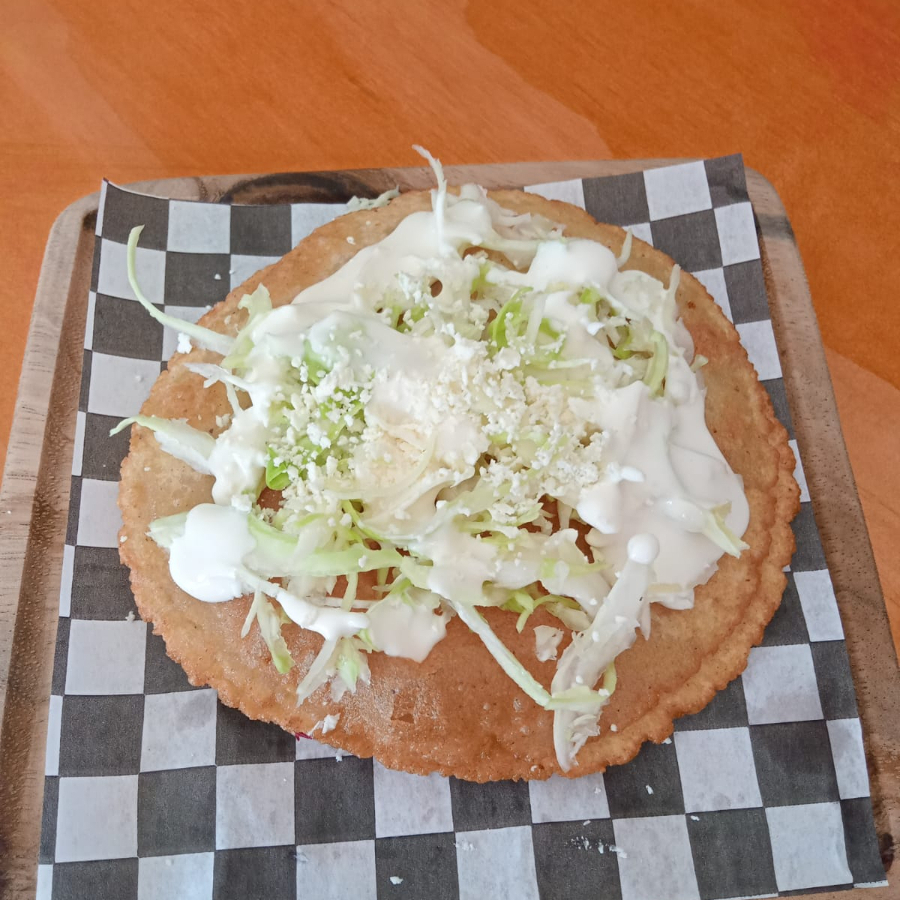 Panucho de Jamon con Queso