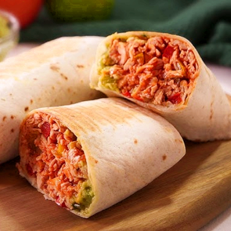 Burrito Mediano de Carne Enchilada
