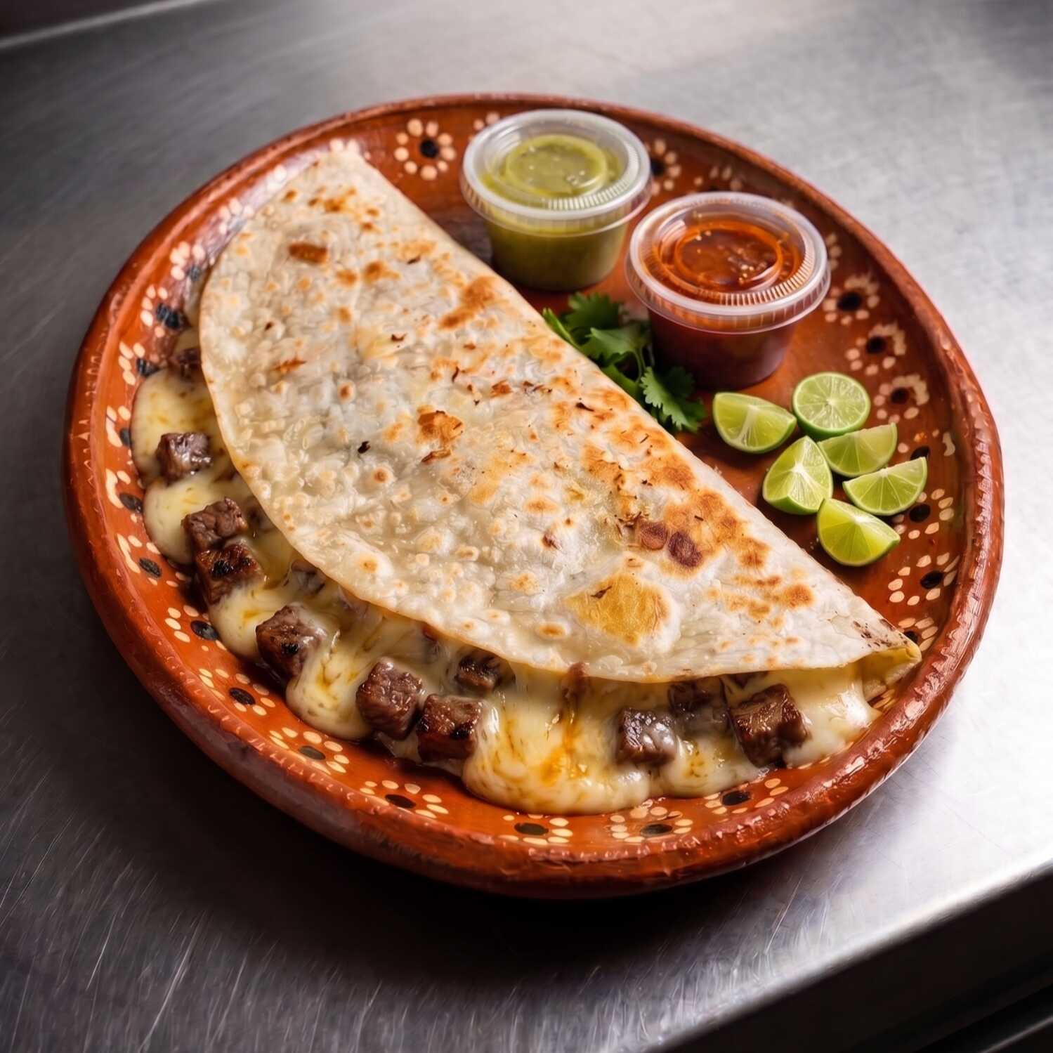 Mega Quesadilla de Arrachera