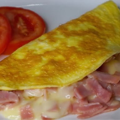 Omelett de Jamón con Queso