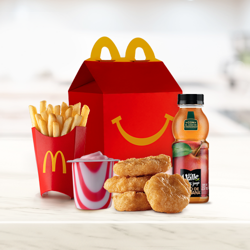 Cajita Feliz McNuggets de pollo 4 pzas