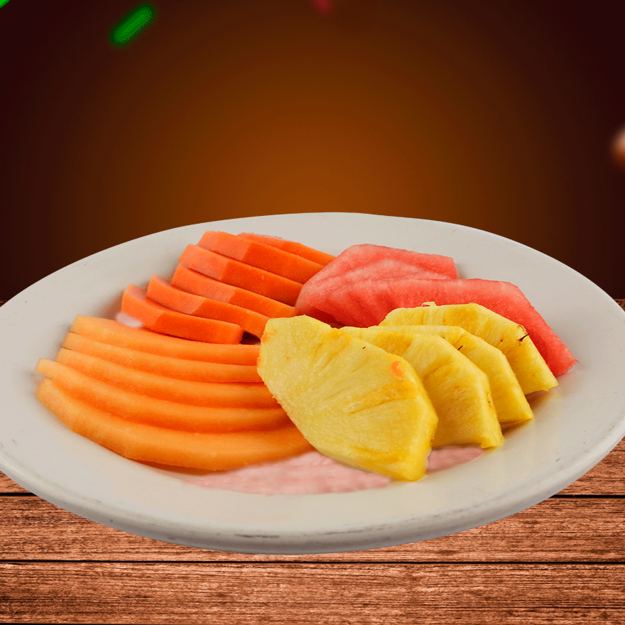 Plato De Frutas con Yogurt Fresa C