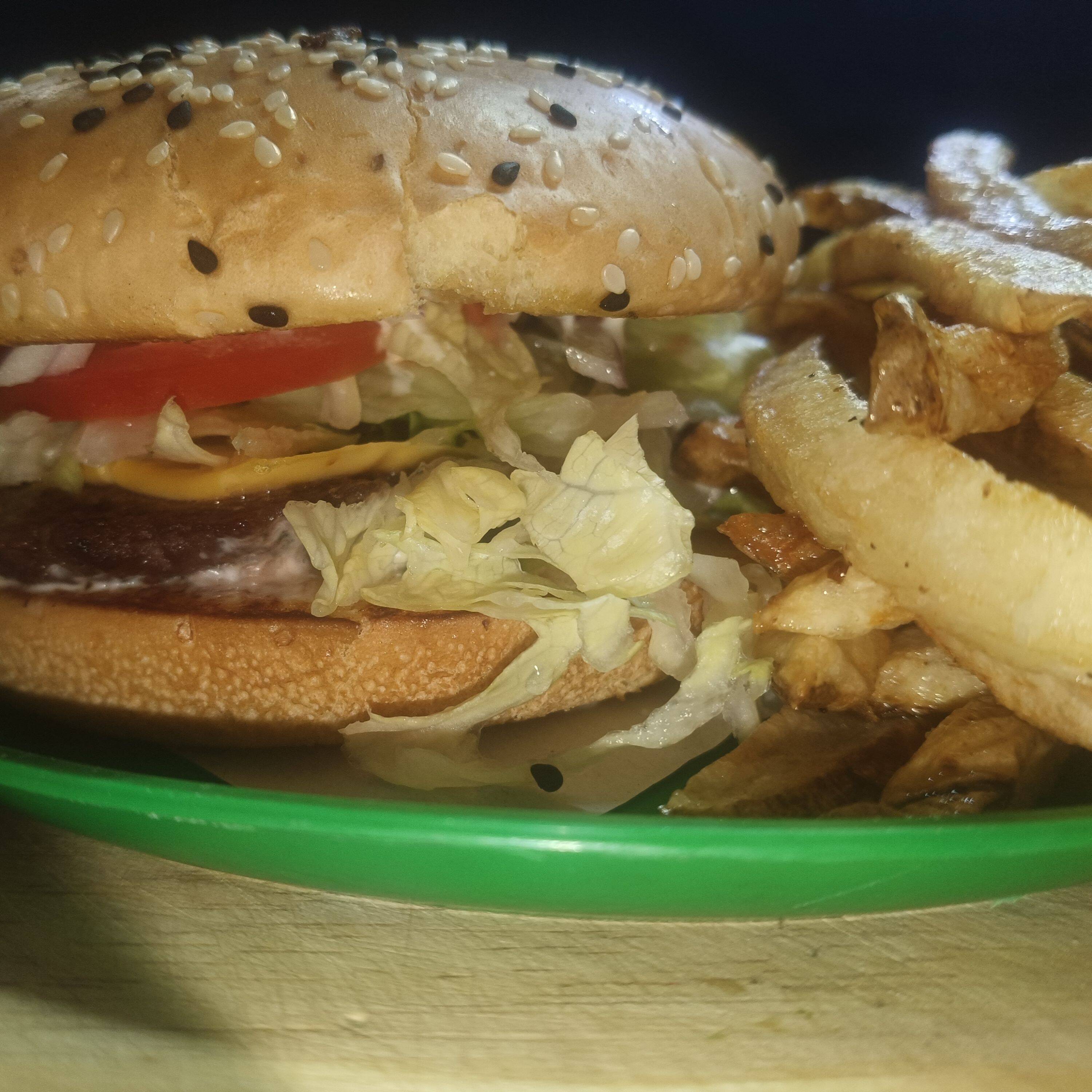 Hamburguesa c/ papas