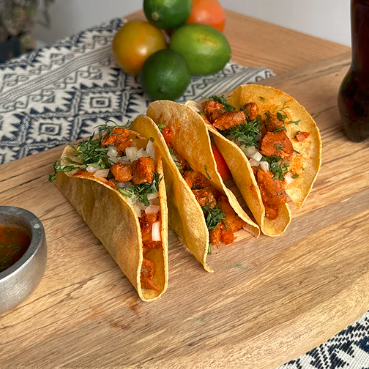 Tacos birria x 3 mas gaseosa