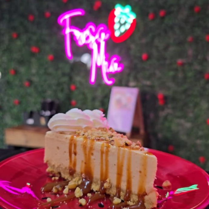 Cheesecake de Cajeta con Nuez