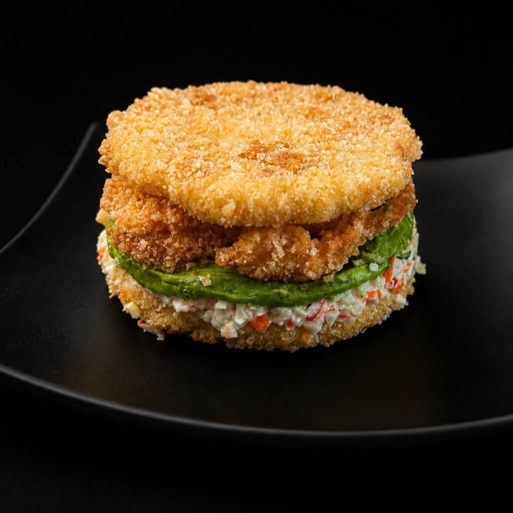 HAMBURGUESA DE SUSHI CAMARON CRISPY
