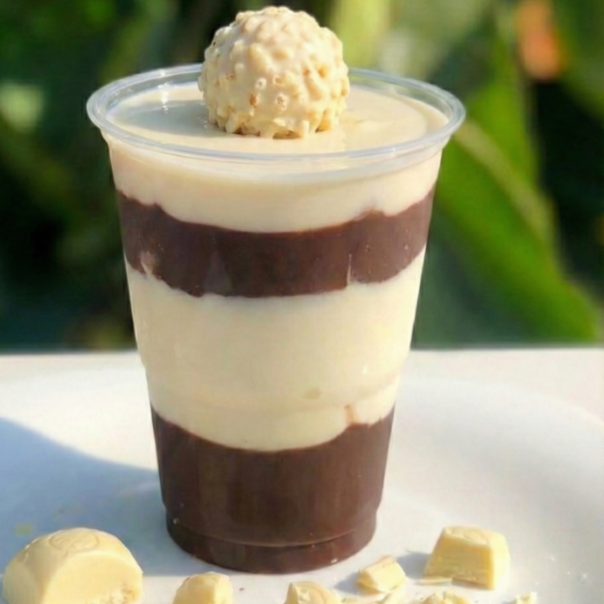 BRIGADEIRO DE CHOCOLATE E NINHO E OURO BRANCO