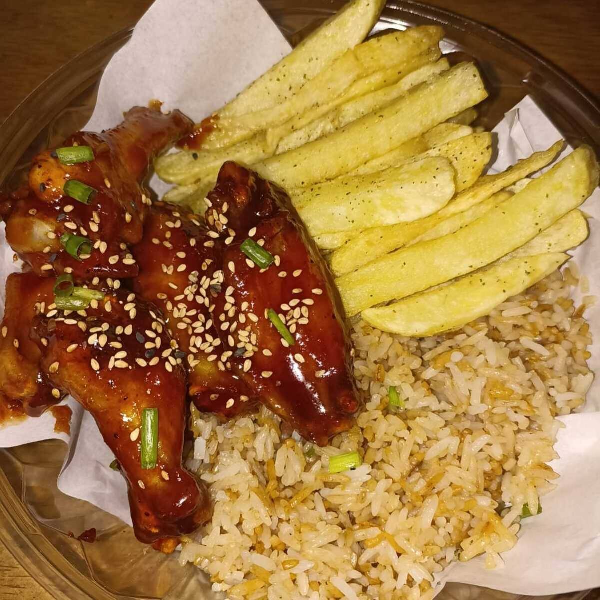 Alitas + Chaufa + Gaseosa