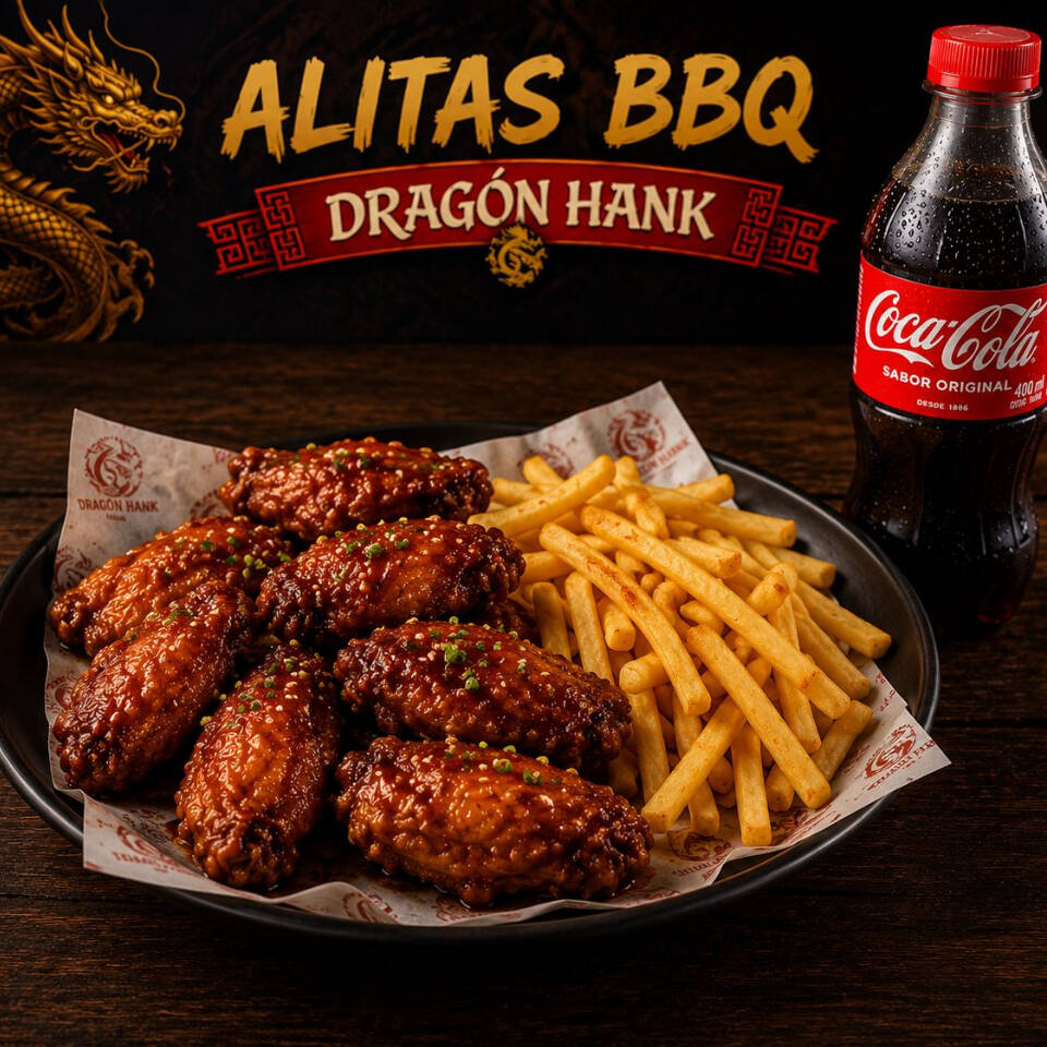 8 ALITAS EN COMBO