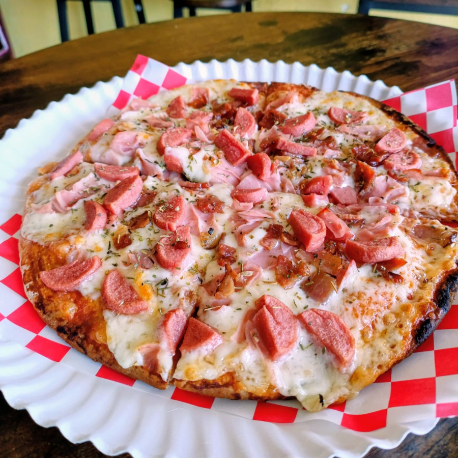 Pizza de Carnes Frías