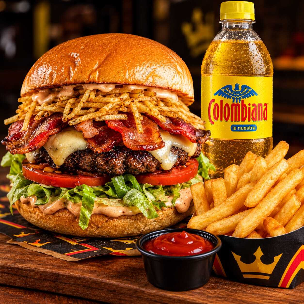 COMBO LA MARRANITA+PAPAS+GASEOSA