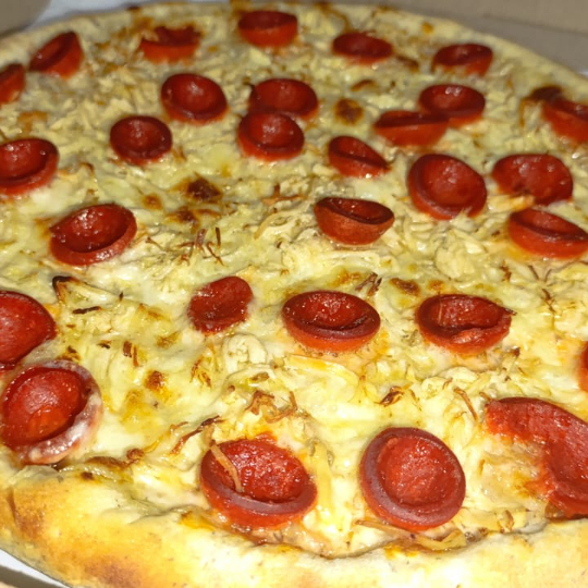 Pizza Pollo y Chorizo