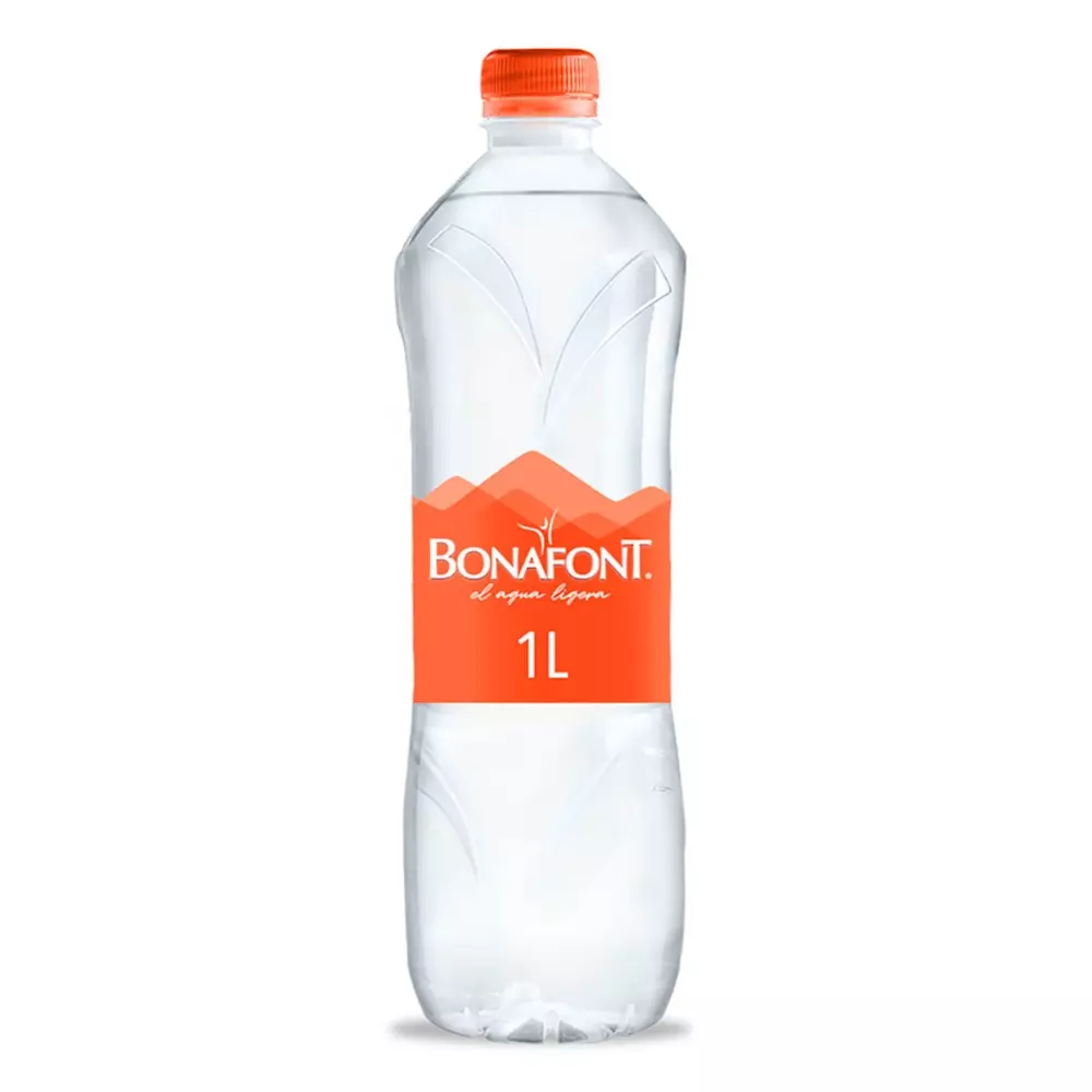 AGUA BONAFONT 1 LT