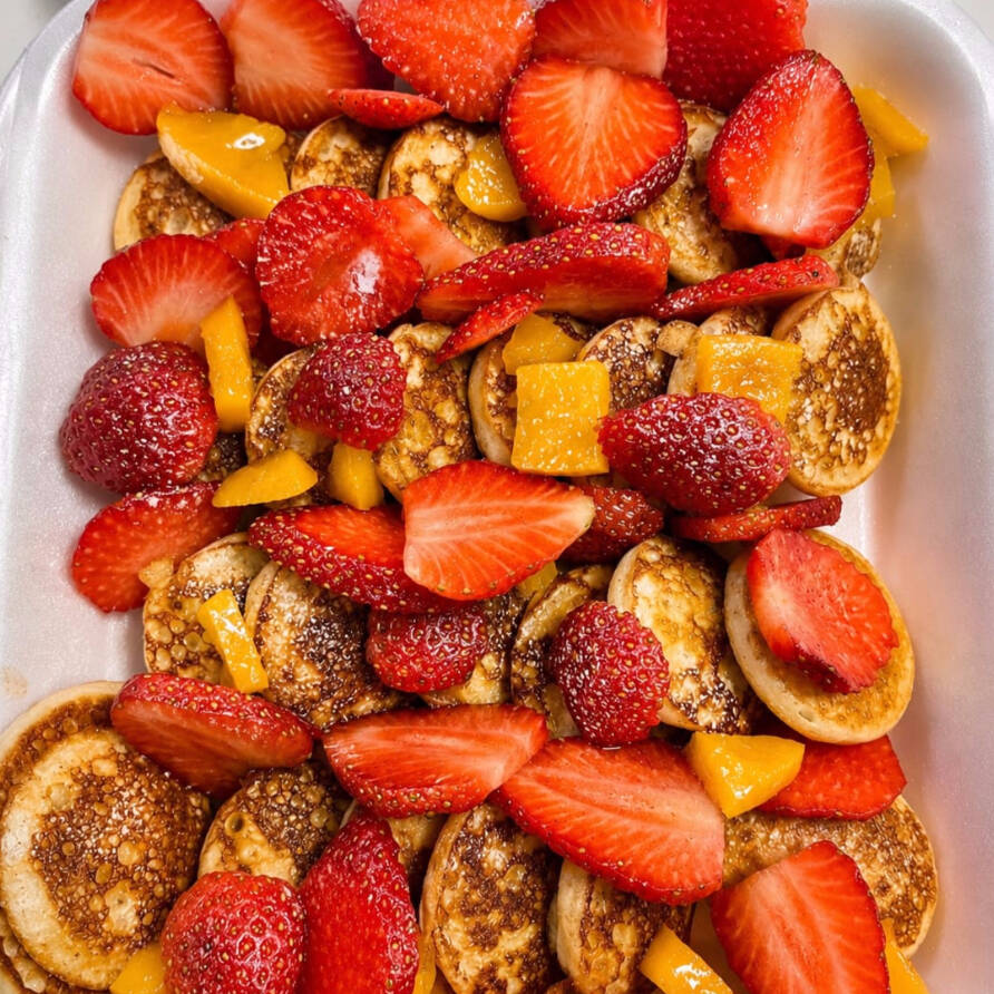 25 Mini Hot Cakes Gourmet