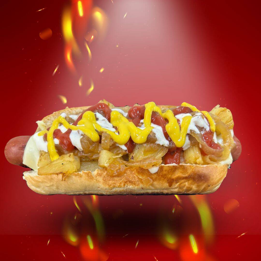 Hot Dog Hawaiano