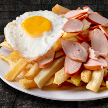 Salchipapa Franfruter Luban🍟
