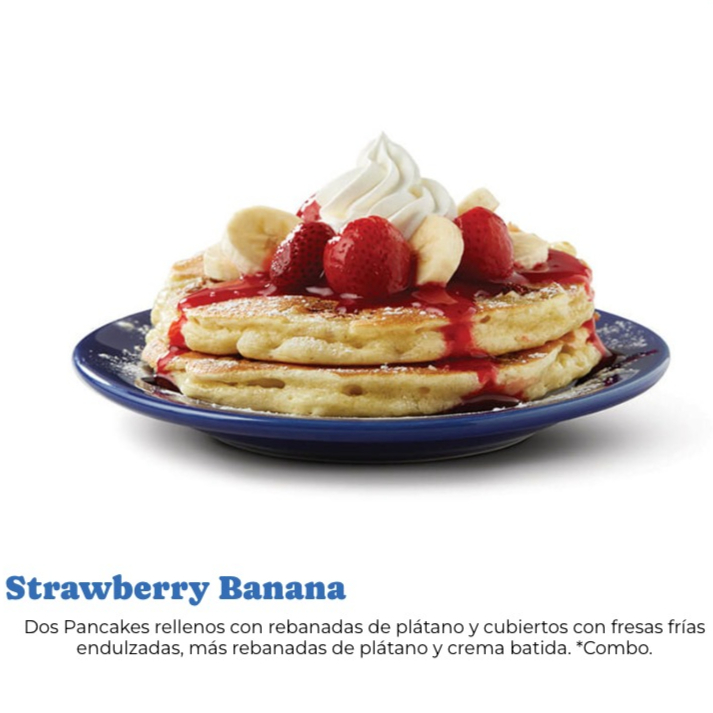Strawberry Banana Pancakes